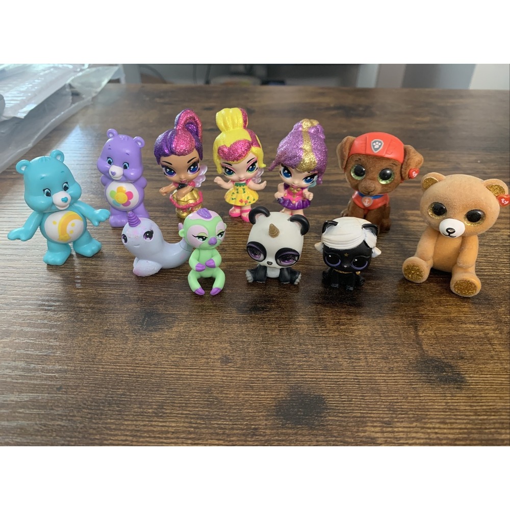 Toy Lot: Hatchimals Pixies, LOL Witchay Kittay, CARE BEARS, Ty Paw Patrol +MORE+